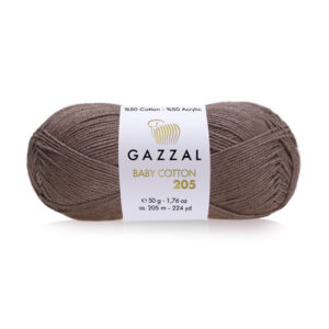Купить пряжу GAZZAL Baby Cotton 205 цвет 501 производства фабрики GAZZAL