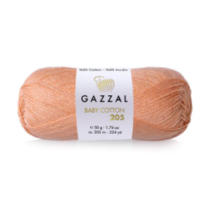 Купить пряжу GAZZAL Baby Cotton 205 цвет 503 производства фабрики GAZZAL