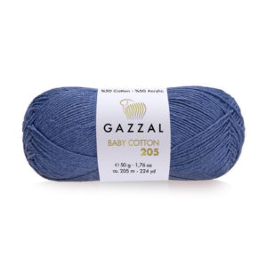 Купить пряжу GAZZAL Baby Cotton 205 цвет 513 производства фабрики GAZZAL