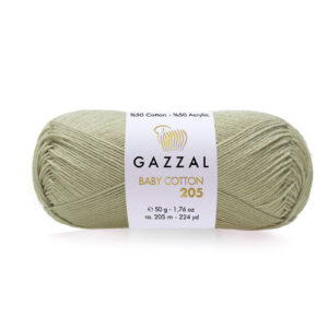 Купить пряжу GAZZAL Baby Cotton 205 цвет 518 производства фабрики GAZZAL