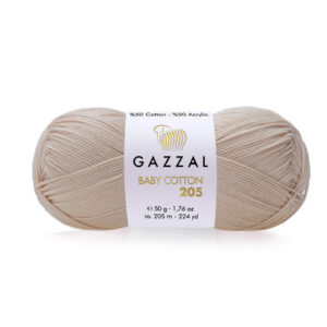Купить пряжу GAZZAL Baby Cotton 205 цвет 520 производства фабрики GAZZAL