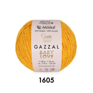 Купить пряжу GAZZAL Baby Love цвет 1605 производства фабрики GAZZAL