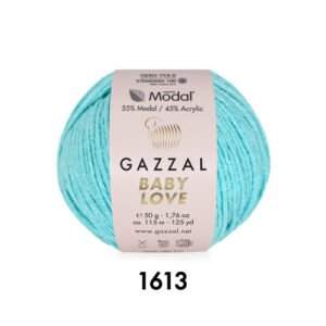 Купить пряжу GAZZAL Baby Love цвет 1613 производства фабрики GAZZAL