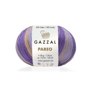 Купить пряжу GAZZAL Pareo цвет 10422 производства фабрики GAZZAL