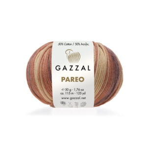 Купить пряжу GAZZAL Pareo цвет 10423 производства фабрики GAZZAL