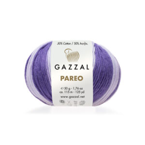 Купить пряжу GAZZAL Pareo цвет 10427 производства фабрики GAZZAL