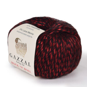Купить пряжу GAZZAL Rock "N" Roll цвет 13950 производства фабрики GAZZAL