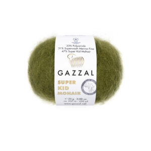 Купить пряжу GAZZAL Super Kid Mohair цвет 64402 производства фабрики GAZZAL