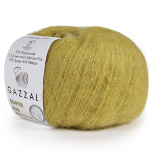 Купить пряжу GAZZAL Super Kid Mohair цвет 64405 производства фабрики GAZZAL