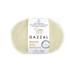 Купить пряжу GAZZAL Super Kid Mohair цвет 64408 производства фабрики GAZZAL