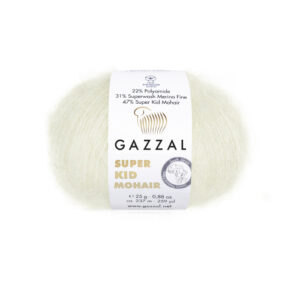 Купить пряжу GAZZAL Super Kid Mohair цвет 64414 производства фабрики GAZZAL