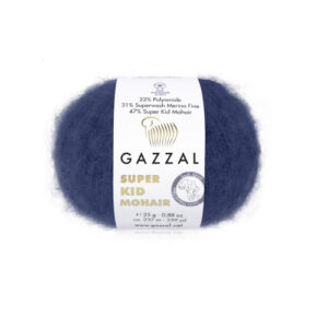 Купить пряжу GAZZAL Super Kid Mohair цвет 64417 производства фабрики GAZZAL