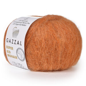 Купить пряжу GAZZAL Super Kid Mohair цвет 64419 производства фабрики GAZZAL