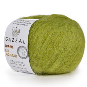 Купить пряжу GAZZAL Super Kid Mohair цвет 64422 производства фабрики GAZZAL