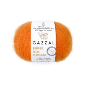 Купить пряжу GAZZAL Super Kid Mohair цвет 64429 производства фабрики GAZZAL