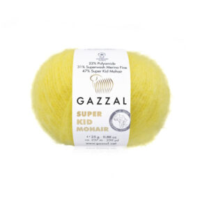 Купить пряжу GAZZAL Super Kid Mohair цвет 64431 производства фабрики GAZZAL