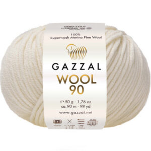 Купить пряжу GAZZAL Wool 90 цвет 3650 производства фабрики GAZZAL