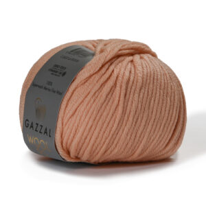 Купить пряжу GAZZAL Wool 90 цвет 3652 производства фабрики GAZZAL
