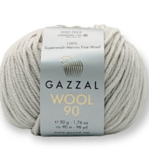 Купить пряжу GAZZAL Wool 90 цвет 3656 производства фабрики GAZZAL