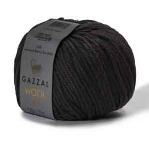 Купить пряжу GAZZAL Wool 90 цвет 3658 производства фабрики GAZZAL
