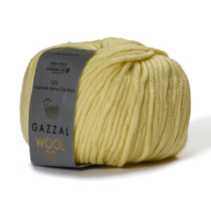 Купить пряжу GAZZAL Wool 90 цвет 3664 производства фабрики GAZZAL