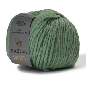 Купить пряжу GAZZAL Wool 90 цвет 3670 производства фабрики GAZZAL