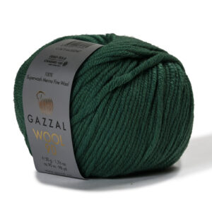 Купить пряжу GAZZAL Wool 90 цвет 3673 производства фабрики GAZZAL