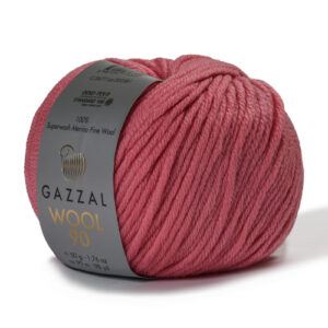 Купить пряжу GAZZAL Wool 90 цвет 3677 производства фабрики GAZZAL
