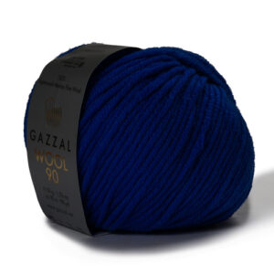 Купить пряжу GAZZAL Wool 90 цвет 3688 производства фабрики GAZZAL