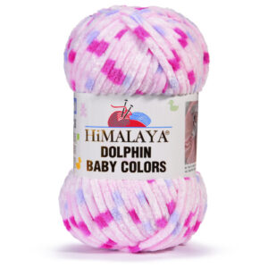 Купить пряжу HiMALAYA DOLPHIN BABY COLORS цвет 80402 производства фабрики HiMALAYA