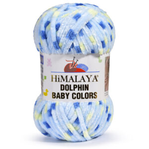 Купить пряжу HiMALAYA DOLPHIN BABY COLORS цвет 80403 производства фабрики HiMALAYA