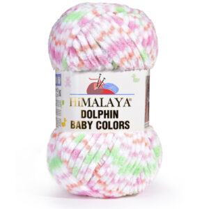 Купить пряжу HiMALAYA DOLPHIN BABY COLORS цвет 80404 производства фабрики HiMALAYA