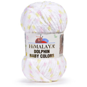 Купить пряжу HiMALAYA DOLPHIN BABY COLORS цвет 80408 производства фабрики HiMALAYA