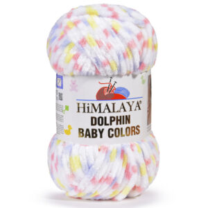 Купить пряжу HiMALAYA DOLPHIN BABY COLORS цвет 80417 производства фабрики HiMALAYA