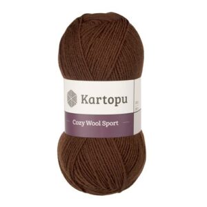 Купить пряжу KARTOPU COZY WOOL SPORT цвет K890 производства фабрики KARTOPU