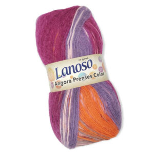 Купить пряжу LANOSO ANGORA PRENSES COLOR цвет 803 производства фабрики LANOSO