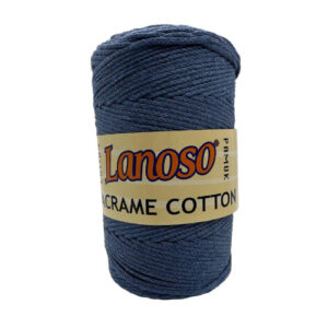 Купить пряжу LANOSO MACRAME COTTON цвет 993 производства фабрики LANOSO