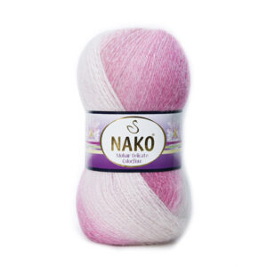 Купить пряжу NAKO MOHAIR DELICATE COLOR FLOW цвет 28081 производства фабрики NAKO