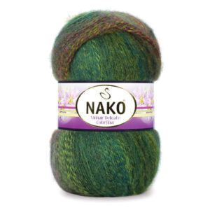 Купить пряжу NAKO MOHAIR DELICATE COLOR FLOW цвет 7130 производства фабрики NAKO