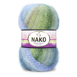 Купить пряжу NAKO MOHAIR DELICATE COLOR FLOW цвет 7248 производства фабрики NAKO