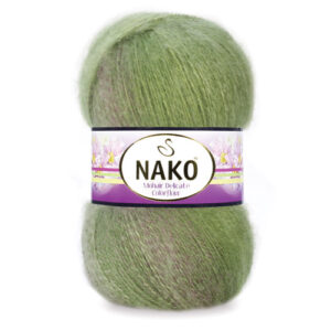 Купить пряжу NAKO MOHAIR DELICATE COLOR FLOW цвет 76057 производства фабрики NAKO