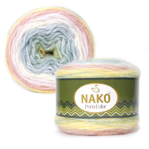 Купить пряжу NAKO PERU COLOR цвет 32182 производства фабрики NAKO