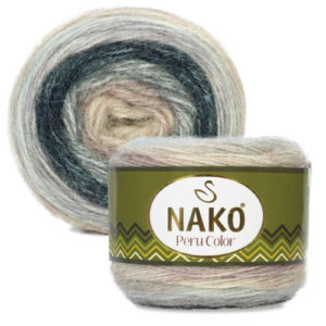 Купить пряжу NAKO PERU COLOR цвет 32417 производства фабрики NAKO