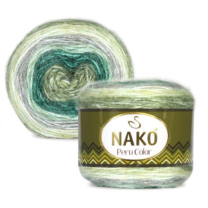 Купить пряжу NAKO PERU COLOR цвет 32418 производства фабрики NAKO