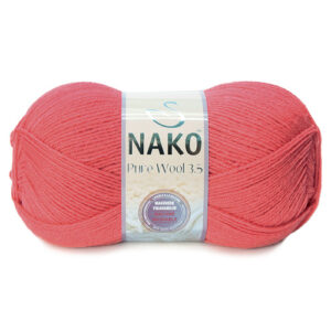 Купить пряжу NAKO PURE WOOL 3.5 цвет 11208 производства фабрики NAKO