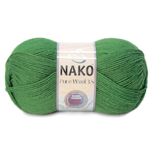 Купить пряжу NAKO PURE WOOL 3.5 цвет 5300 производства фабрики NAKO