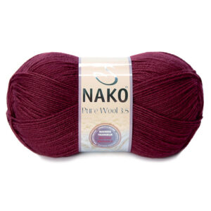 Купить пряжу NAKO PURE WOOL 3.5 цвет 6592 производства фабрики NAKO