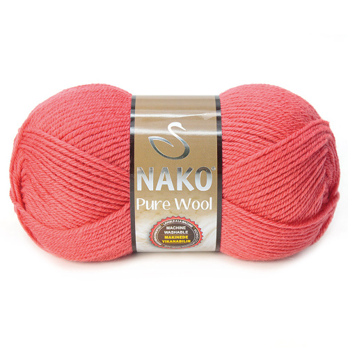 Купить пряжу NAKO PURE WOOL цвет 11208 производства фабрики NAKO