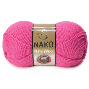 Купить пряжу NAKO PURE WOOL цвет 4569 производства фабрики NAKO