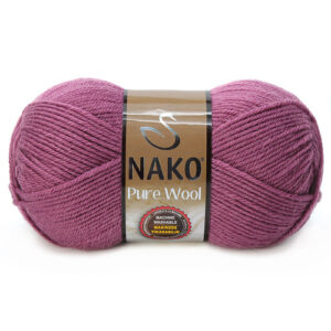 Купить пряжу NAKO PURE WOOL цвет 569 производства фабрики NAKO